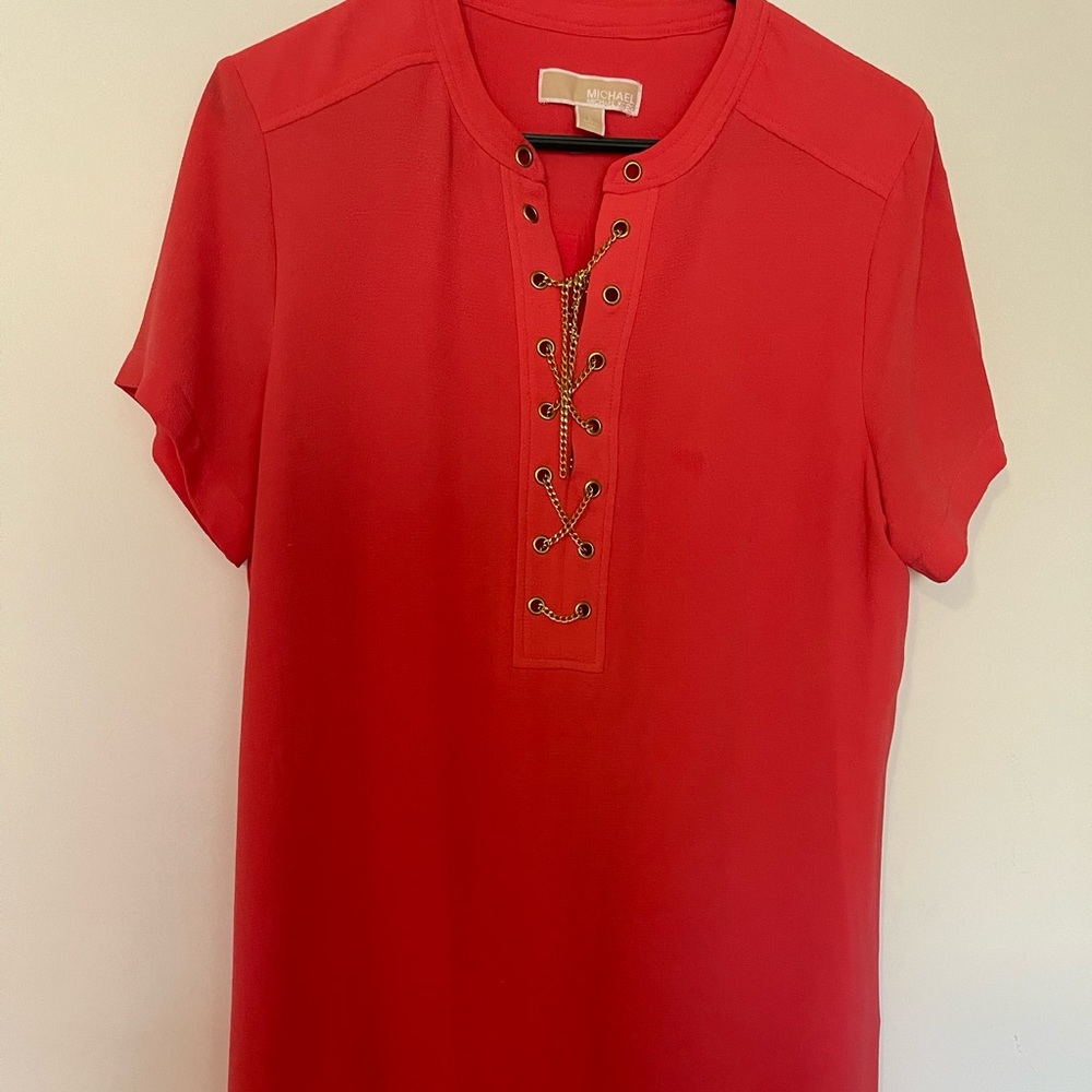 Michael Kors, coral , size large